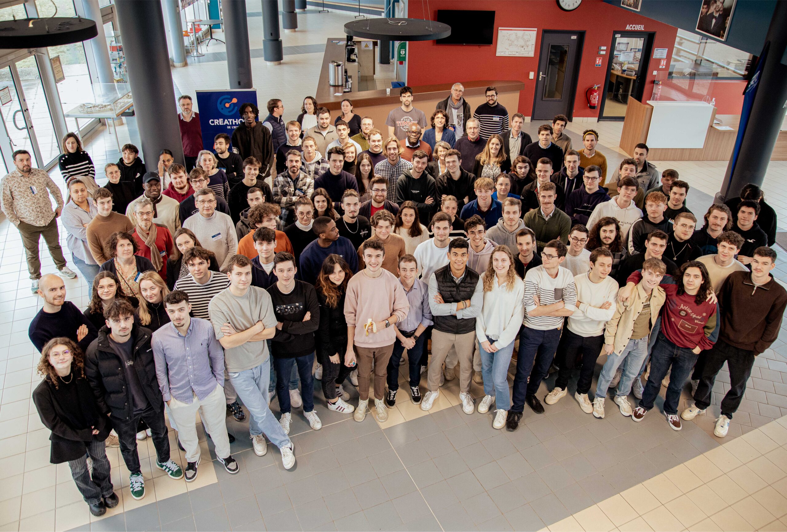 Enssemble des participants au CRÉATHON 2024